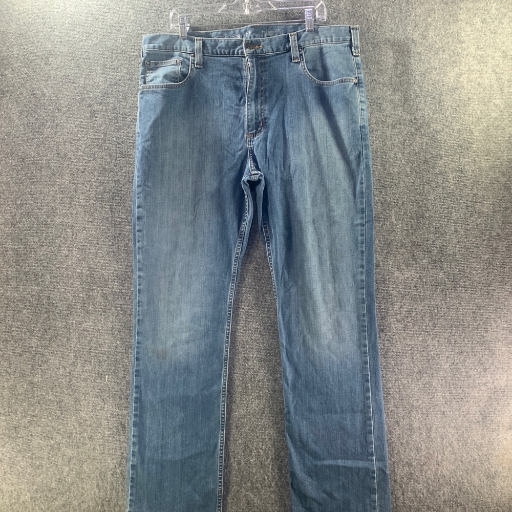 Carhartt Jeans Men’s 38 x 34 Work Farm Construction Straight Loose Fit